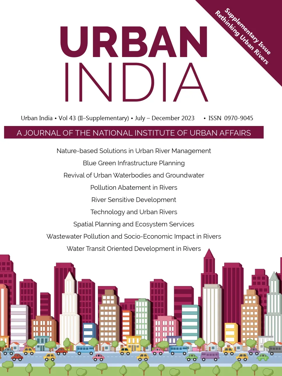 Urban India: Supplementary Edition (Re-thinking Urban Rivers)